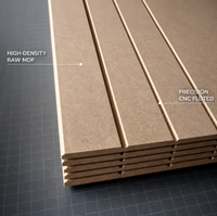 Fournisseur en gros de revêtements muraux en MDF KASARO, panneaux peints par pulvérisation sans formaldéhyde pour la décoration murale d'accentuation de villa