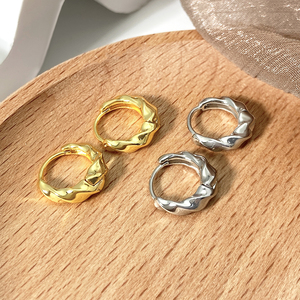 Pendientes de Bisutería de Moda al por Mayor, Pendientes Vintage Chapados en Oro de 18K para Mujer - Product Image 3