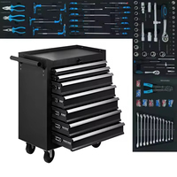 Chariot à outils à 7 tiroirs, armoire à roulettes, organisateur de rangement pour outils, OEM