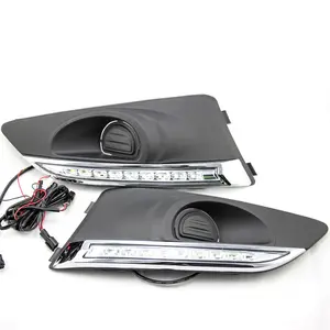 LedランプLED drl For Chevrolet AVEO 2011-2013またはSonic 2015-2015デイタイムランニングライト