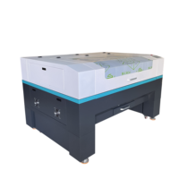 Machine de découpe laser CO2 CNC automatique pour tissus et acrylique, 1390 mm, 120W 150W, pour bois, carton et autres matériaux de qualité
