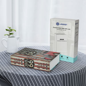 Hucha Metálica Personalizada en Forma de Mini Libro con Cerradura, Compartimento Secreto Oculto, Caja Interior de Hierro, OEM de Alta Calidad - Product Image 6