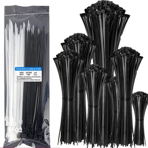 Chine fournisseur nylon 66 pa 66 matériel plastique nylon serre-câble fournisseur serre-câble sangle enveloppes