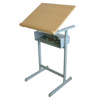 Table pliante en bois de haute qualité au design moderne pour l'école, nouveau mobilier de dessin technique à vendre