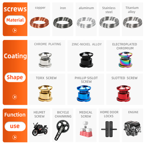 Juego <span class=keywords><strong>de</strong></span> tornillos <span class=keywords><strong>de</strong></span> cadena <span class=keywords><strong>de</strong></span> bicicleta <span class=keywords><strong>de</strong></span> aluminio 7075 con logotipo personalizado, tornillos <span class=keywords><strong>de</strong></span> manivela M8 <span class=keywords><strong>de</strong></span> 6 mm para piezas <span class=keywords><strong>de</strong></span> bicicleta BMX, carretera y MTB - Product Image 3
