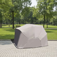 Abri rétractable pour moto, housse de moto personnalisée en tissu Oxford, housse de protection imperméable/résistante aux UV/résistante aux intempéries