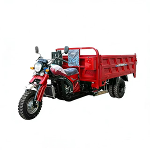 Пятиколесный мотоцикл-грузовик с бензиновым двигателем, водяным охлаждением, саморазгружающийся, с открытым кузовом, мощность 251-350 Вт, объем двигателя >250 куб. см - Product Image 1