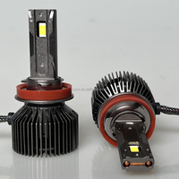 Systèmes d'éclairage automobile K2 12V 180W 18000LM H11 Ampoules LED pour phares 6000K Température de couleur Universel Adapté aux phares de voiture