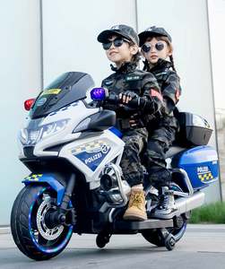 Nouvelle <span class=keywords><strong>moto</strong></span> <span class=keywords><strong>électrique</strong></span> <span class=keywords><strong>12V</strong></span> pour enfants, <span class=keywords><strong>moto</strong></span> de <span class=keywords><strong>police</strong></span> en plastique pour bébé avec lumière, jouet de voiture à piles - Product Image 2