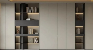 Librería de madera simple moderna, nuevo gabinete de almacenamiento decorativo para uso en el hogar, escuela, hotel o apartamento - Product Image 6