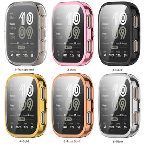 Funda Protectora de TPU Suave con Cobertura Total para Reloj Inteligente <span class=keywords><strong>Amazfit</strong></span> Bip6, Protector de Pantalla para <span class=keywords><strong>Bip</strong></span> 6 5 - Product Image 5