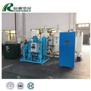CHENRUI Installation de production d'azote liquide à processus cryogénique contrôlée par PLC, haute pureté 99,9%-99,999%, pour la production d'azote / Séparation de l'air - Product Image 2