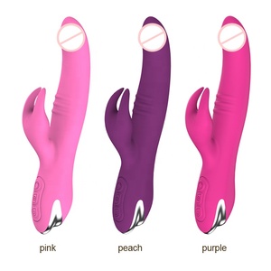 Vibrateur Lapin à Double Tête Ylove Rechargeable en ABS, Pénétration Point G et Succion Clitoridienne, Godemiché Rotatif pour Femme, Jouet Sexuel - Product Image 2