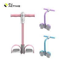 PINJIAN Machine de Fitness Abdominale en Gros avec Minuteur, Bandes d'Exercice de Gymnastique Intelligentes pour Sit-up et Pédale de Cheville
