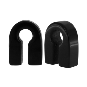 Piercing d'oreille avec bouchon de <span class=keywords><strong>cire</strong></span> en spirale, Tunnel de calibre 4G noir, clou à vis de 8Mm, Piercing d'oreille en pierre, nouvelle collection - Product Image 3
