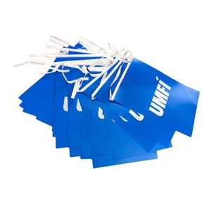 Bandera Triangular Colgante Personalizada con Logotipo, Guirnalda de Banderas para Eventos de Inmobiliarias, Casas Abiertas y Exhibición de Marketing de Propiedades - Product Image 2
