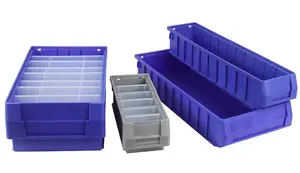 Запасные части для промышленного склада, гайка и болт, органайзер, разделенные пластиковые контейнеры для хранения