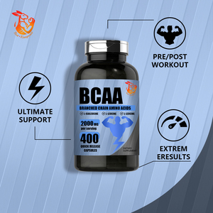 Cápsulas de BCAA con Cadena Ramificada para Energía y Crecimiento Muscular, Suplemento Deportivo a Precio de Mayoreo - Product Image 5