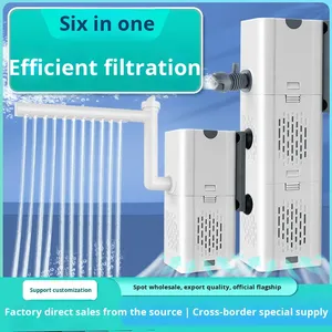 ปั๊มกรองตู้ปลาแบบเงียบพิเศษ 3 in 1 พร้อมฟังก์ชั่นน้ำตกและออกซิเจนในตัว สำหรับตู้ปลา - Product Image 5