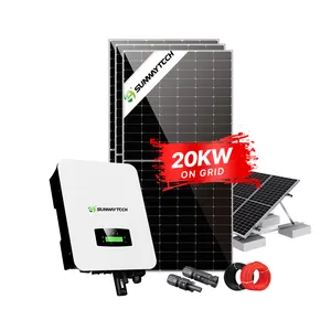Sunway 20000w 20 Kw prezzo all'ingrosso sistema di energia solare completo sistema solare 20kw