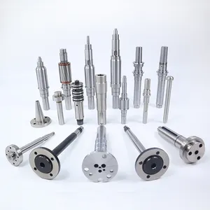 CNC Hình Trụ Mài Chính Xác Gia Công Air Shaft Bộ Phận Carbon Thép Không Gỉ Truyền Linh Hoạt Spline Đầu Ra Trục