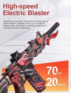 KK nuevo 75CM BOLA <span class=keywords><strong>DE</strong></span> <span class=keywords><strong>Gel</strong></span> eléctrica Blaster salpicadura automática actividades al aire libre para pistola <span class=keywords><strong>de</strong></span> juguete para niños equipo batería plástico PC - Product Image 6