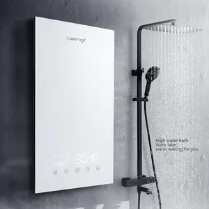 Aquecedor elétrico de água com design ultrafino, aquecedor elétrico de conversão inteligente de frequência, alumínio fundido, 2021 w ce, mais novo, 8500