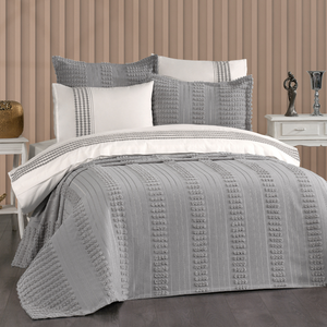 7-Piece Egyptian Cotton Duvet Set with <b>Quilt</b> Cover Anti-Dust Mite European <b>Bedspread</b> - Product Image 2