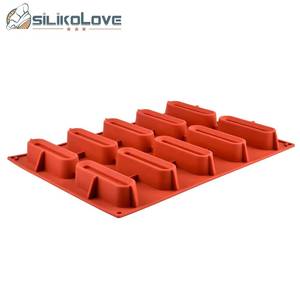 Moule à éclairs en silicone MUYULINS pour pâtisserie française, barre de cuisson pour biscuits, moule à gâteau - Product Image 4