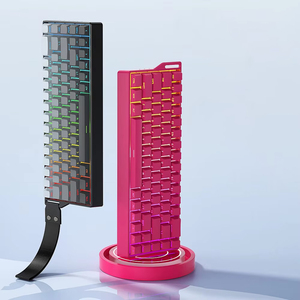 Teclado Mecánico para Juegos K68D 2025 con Cable, Triple Modo, Interruptores Mecánicos, RGB, 68 Teclas, para Juegos y Esports - Product Image 1
