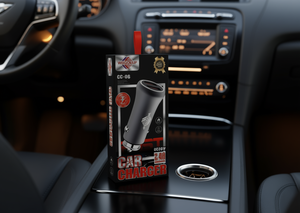 Caricabatterie per Auto WISDOMUP CC-06 2.4A USB Tipo A 12-24V con Presa Accendisigari e Porta AUX - Product Image 2