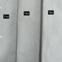 Kit de broderie au point de croix pour débutants, motif animal, avec toile en coton 13ct/18ct, épaisseur 1 mm, marque Sanhome