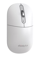 Souris sans fil Thinkplus M50 2.4G USB 3 boutons, suivi optique, molette tactile, design ergonomique pour les deux mains, utilisation sur ordinateur portable/ordinateur de bureau