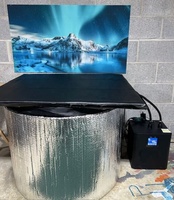 Refroidisseur de bain de glace refroidi à l'eau pour le cycle corporel de récupération des athlètes 1/3HP pour les piscines de plongée froides