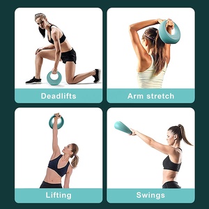 PROIRON-Kettlebells <span class=keywords><strong>Astral</strong></span> de hierro fundido personalizado, 12kG, con recubrimiento antideslizante TPR - Product Image 6