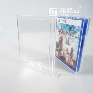 Playstation Video Game Acrylic Wholesale <b>Display</b> showcase Custom clear <b>Display</b> <b>case</b> Protector Purely Pmma for Video Games - Product Image 3
