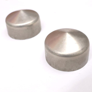 Capuchons de poteaux de clôture en <span class=keywords><strong>bois</strong></span>, acier galvanisé, capuchon rond avec pyramide - Product Image 5