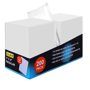 Fundas para tarjetas, cargadores superiores para tarjetas, cargador superior de plástico duro de 35PT, protectores de tarjetero de béisbol - Product Image 1