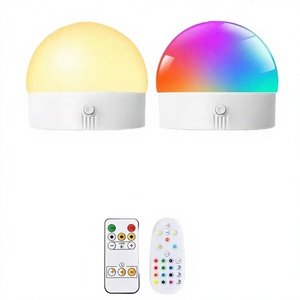 LED 충전식 E26 SMD 전구, 리모컨 타이머 및 디밍 기능 포함, 가정용 3색 온도 조절 가능, DC - Product Image 2