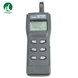 AZ77535 Monitor kualitas udara penguji <span class=keywords><strong>IAQ</strong></span> Digital DP WBT kelembaban suhu 9999ppm Meter CO2 karbon dioksida Monitor kualitas udara - Product Image 3