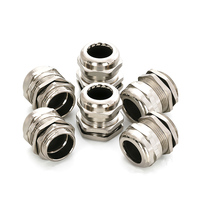 Presse-étoupe métallique à filetage métrique M8 en acier inoxydable SS304 SS316, étanche IP68, pour câbles de 2 à 5 mm de diamètre extérieur