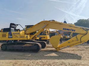 Excavadoras sobre orugas Komatsu usadas a bajo precio, excavadoras medianas originales japonesas de 40 toneladas, excavadoras de segunda mano - Product Image 4