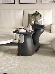 Table d'appoint créative pour chat Pièce décorative pour le sol Petite table basse de rangement Canapé de salon Meuble <span class=keywords><strong>TV</strong></span> Table basse créative - Product Image 2