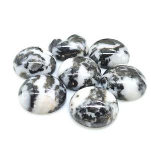 Zebra Jasper varios tamaños corte redondo cabujón joyería ajuste - Product Image 3