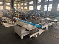 Vente directe d'usine, scie à panneaux professionnelle pour le travail du bois, scie à table coulissante robuste
