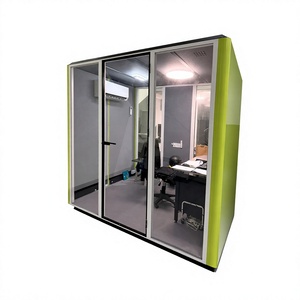 Cabina de Música Acústica Prefabricada Móvil, Sala de Práctica Insonorizada para Instrumentos, Piano, Batería, Ensayo de Banda - Product Image 1