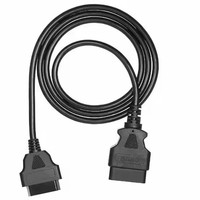 Cable de Extensión OBD2 de 16 Pines Starcharm CB03, Conector Hembra a Hembra, 30 cm, Herramienta de Diagnóstico de Ajuste Universal