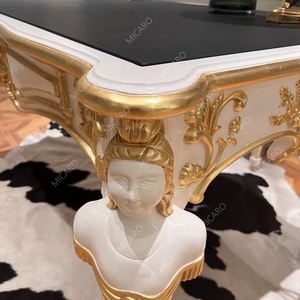 Scrivania Antica in Legno Stile Rococò <span class=keywords><strong>Classico</strong></span> Francese di Lusso - Product Image 4