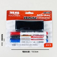 Ensemble de marqueurs pour tableau blanc avec logo personnalisé, marqueurs professionnels effaçables à sec pour la vente en gros