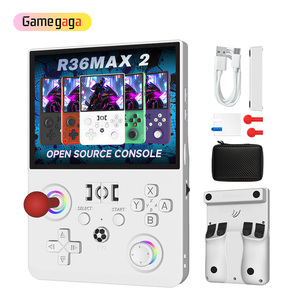 เครื่องเล่นเกมพกพา X R36MAX 2 โอเพ่นซอร์ส หน้าจอ IPS 4.5 นิ้ว ชิป RK3326 แบตเตอรี่ 4000mAh ไฟ RGB รองรับอีมูเลเตอร์มากกว่า 30 ตัว - Product Image 4